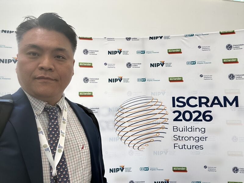 ISCRAM 2026 헤이그 학회 현장